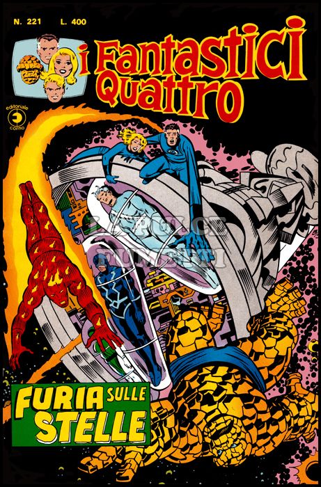 FANTASTICI QUATTRO #   221: FURIA SULLE STELLE